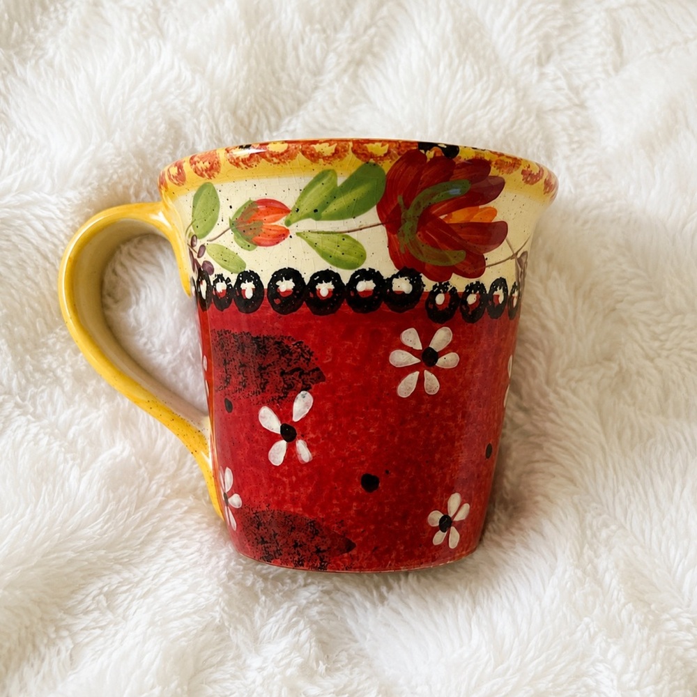 Sienna by Giani Handpainted Ceramic Mug - Picture 2 of 4